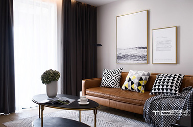 黄山湖壹号140平现代风格实景图