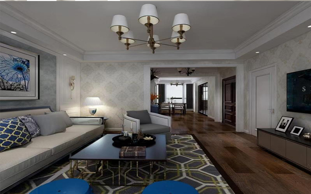 春晖悦府 113平 现代风格