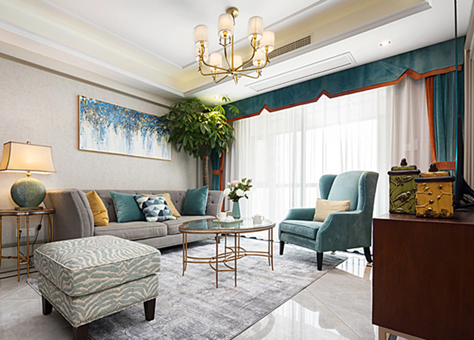 简美-当涂姑溪玖和-两室两厅-80平米