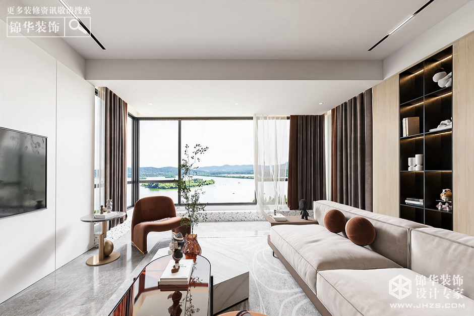 伟星天境-现代简约-144㎡-三室两厅