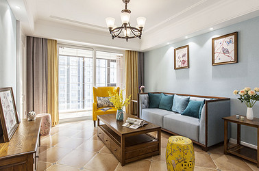 美式田园  南山湖一号  两室一厅  99平米