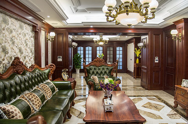 美式田园  金水湾  四室两厅  199平米