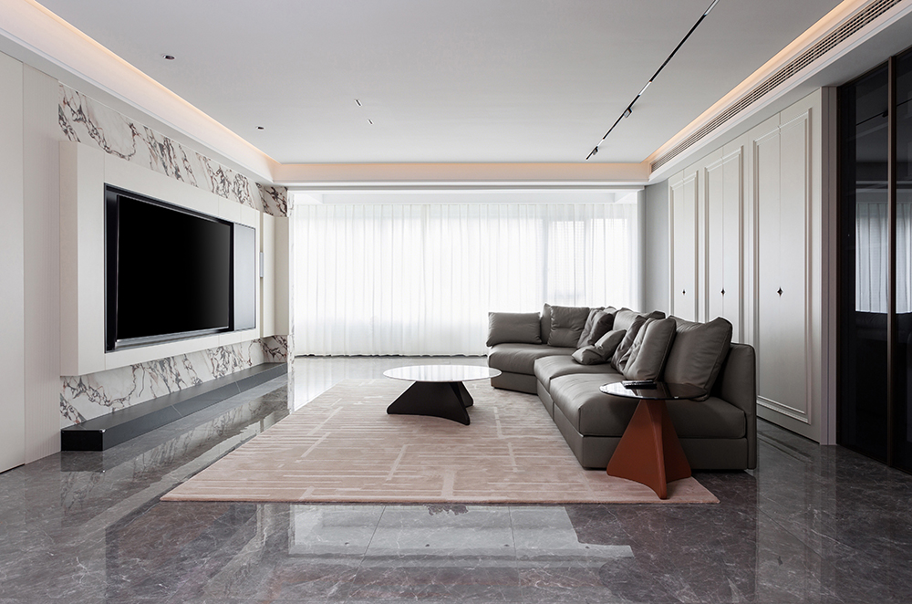 现代简约-紫琅天成223㎡- 四室两厅装修案例