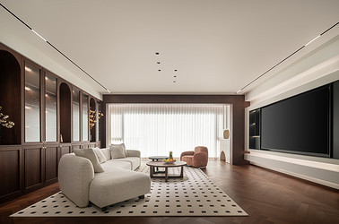 中古风-院语江南220㎡- 四室两厅装修案例