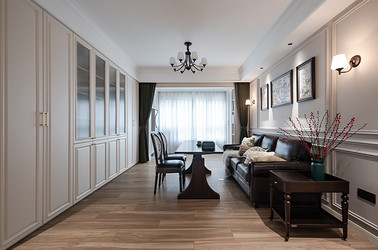 现代美式-尚海湾128㎡- 三室两厅装修案例