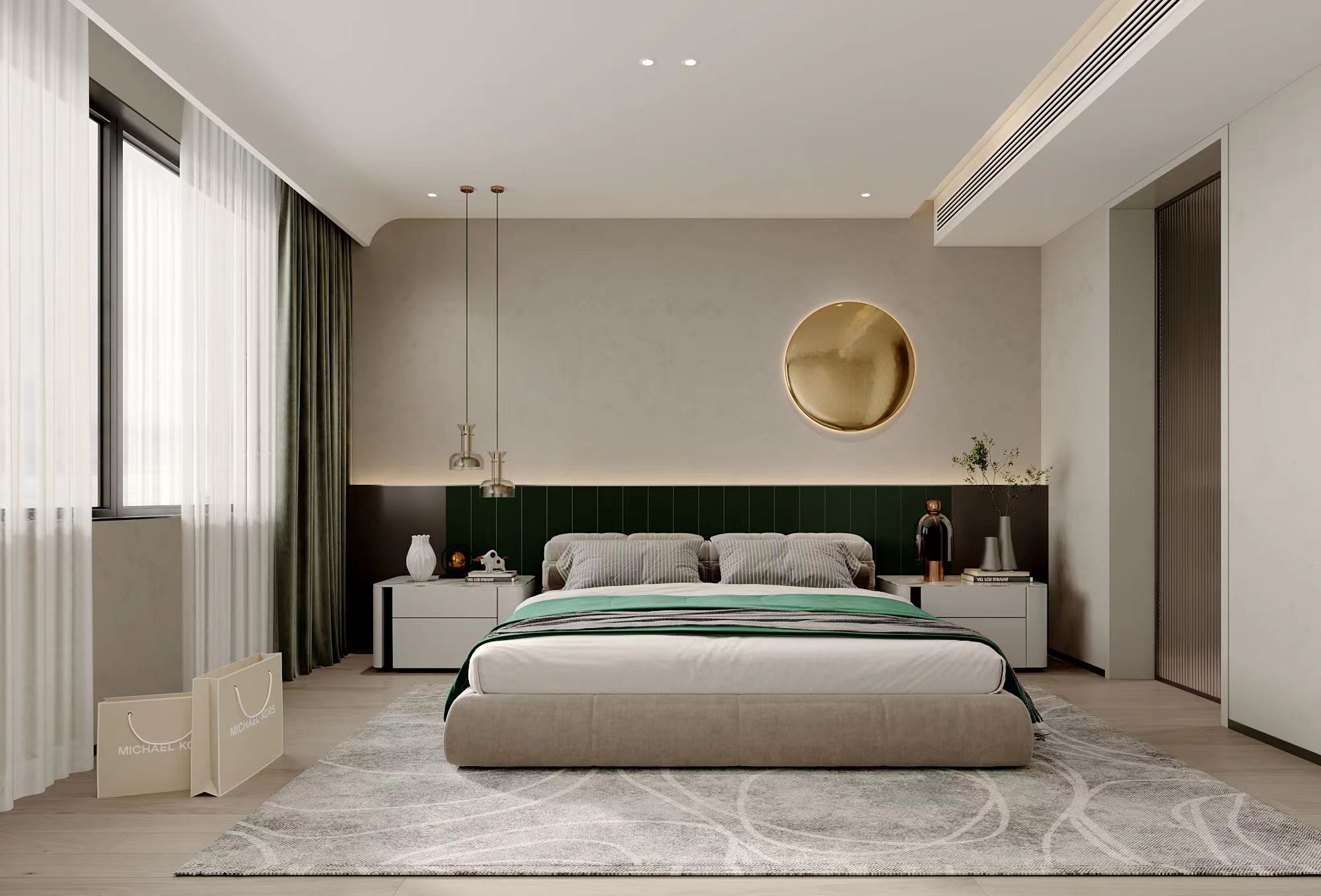 卧室的阳光，应该是彩色的—卧室装修效果图