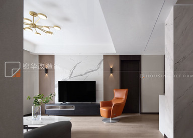 现代简约-中海寰宇天下-三室两厅-140平-装修实景