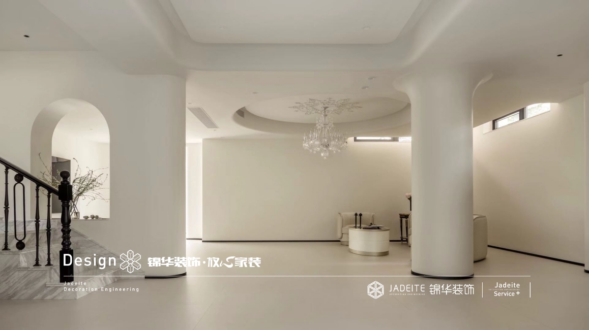 法式浪漫主义-碧桂园领域世家-别墅390㎡装修实景效果图